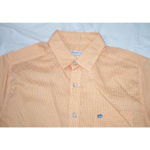 Southern Tide Tailored Fit Mens Short Sleeve Button Front Shirt Size Small - Picture 2 of 5
